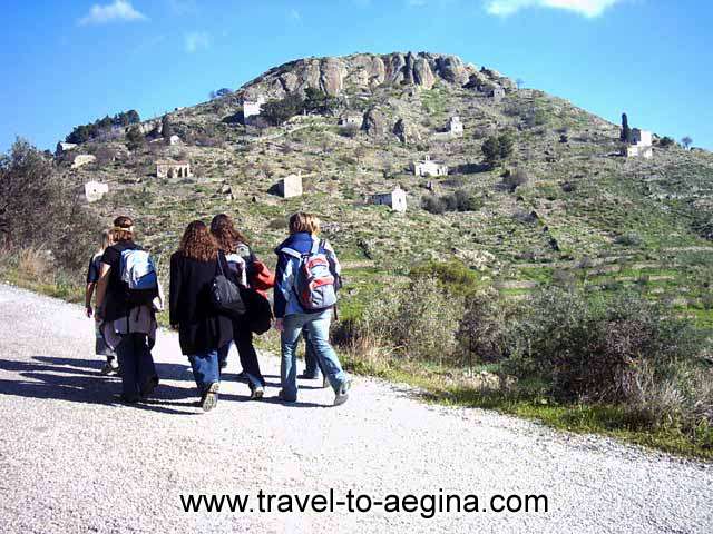  AEGINA PHOTO GALLERY - ON THE WAY TO AGIOS NEKTARIOS